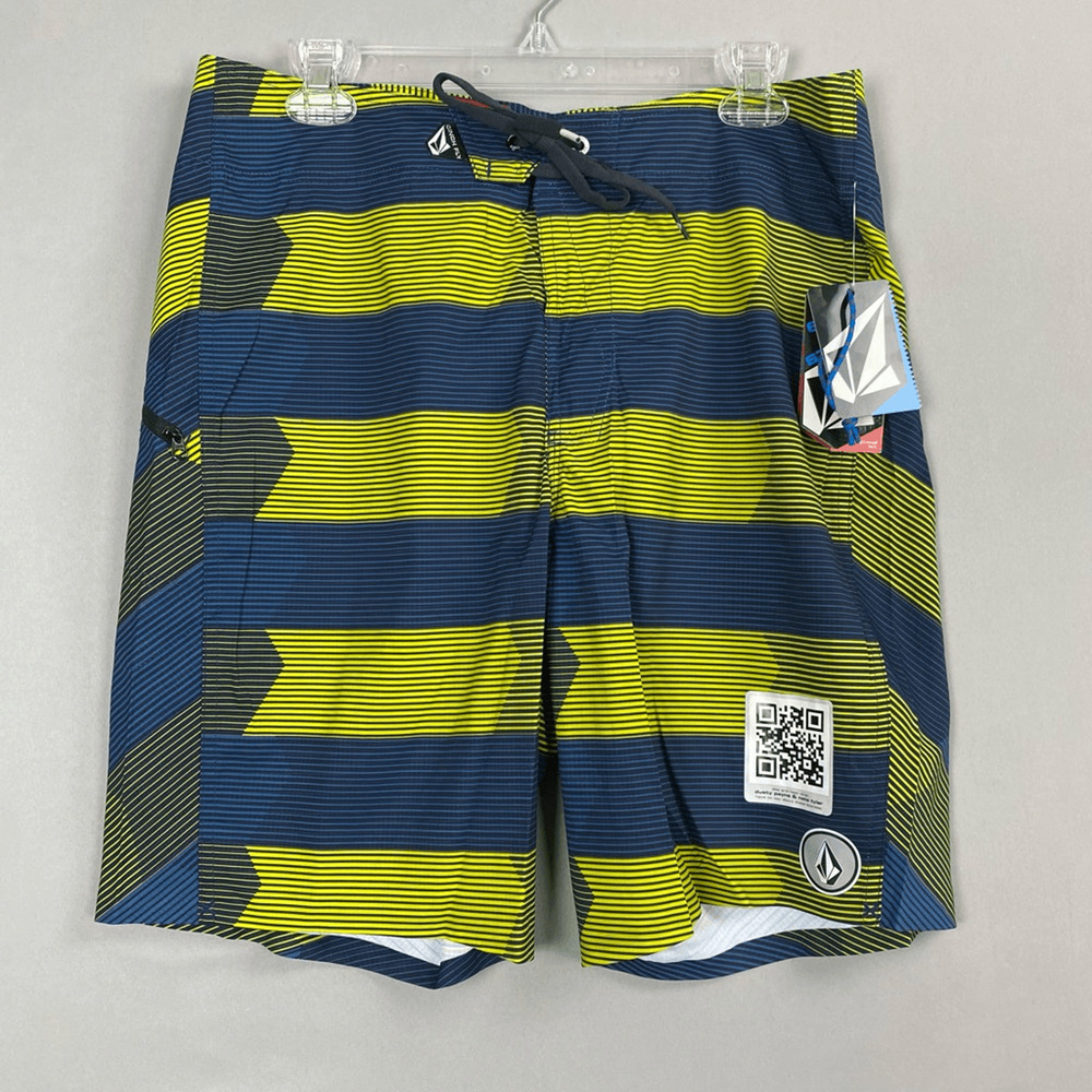 Volcom V6S Stripe Men’s Board Shorts Size 30